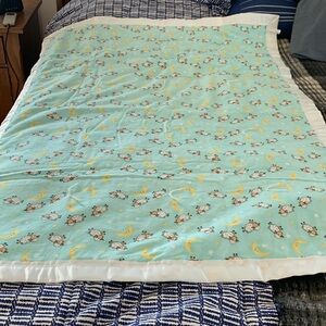 Unisex Handmade Baby Receiving Blanket